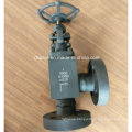 1500lb Forged Carbon Steel Angle Type Flange End Globe Valve